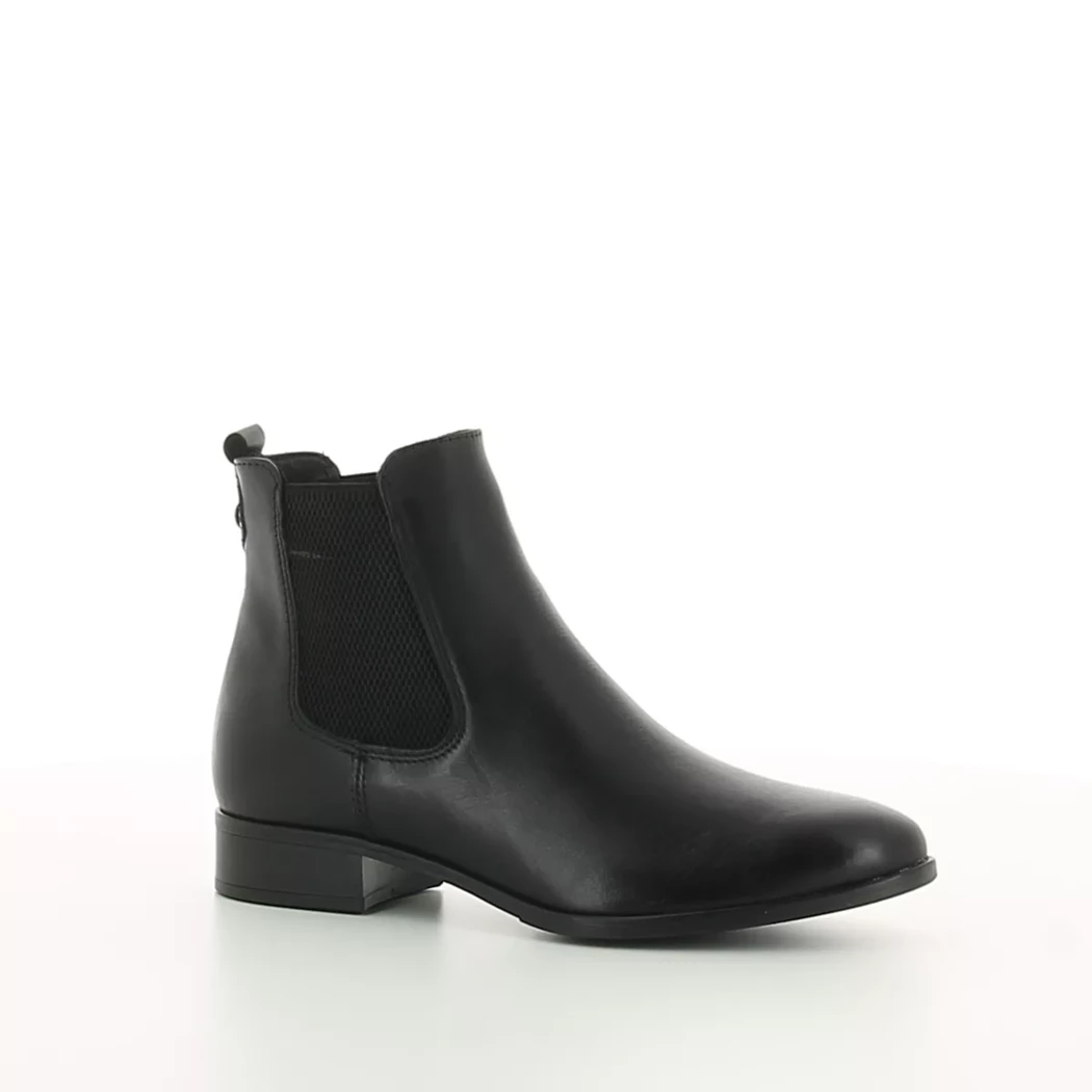 Image (1) de la chaussures Tamaris - Boots Noir en Cuir