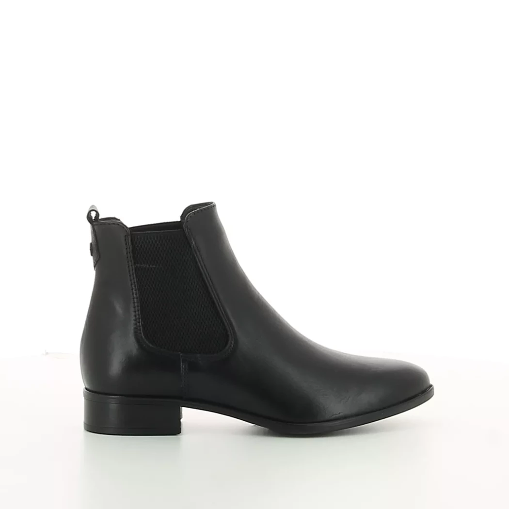 Image (2) de la chaussures Tamaris - Boots Noir en Cuir
