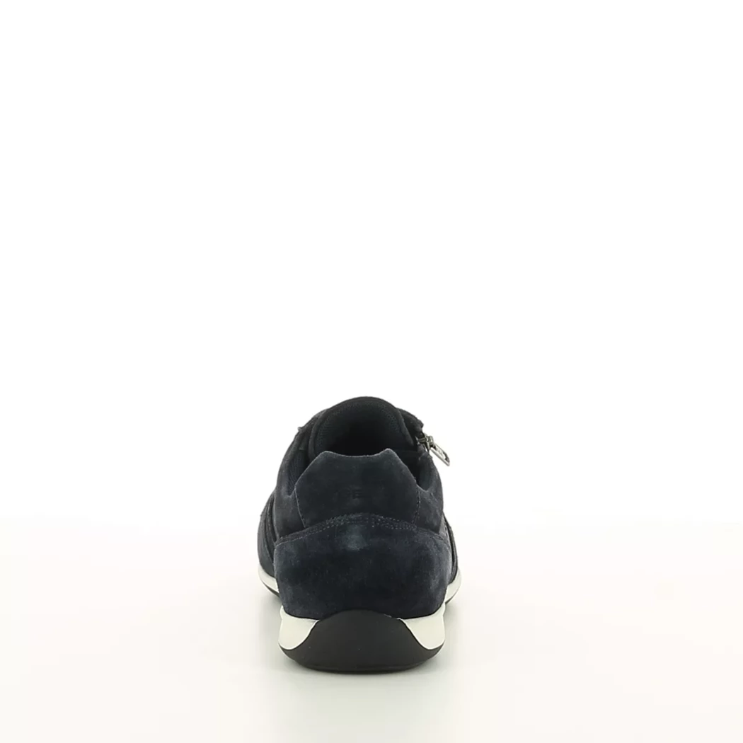 Image (3) de la chaussures Geox - Chaussures à lacets Bleu en Cuir nubuck
