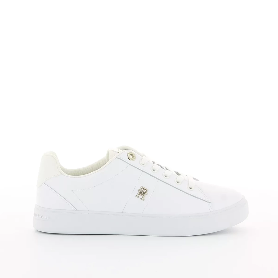 Image (2) de la chaussures Tommy Hilfiger - Baskets Blanc en Cuir