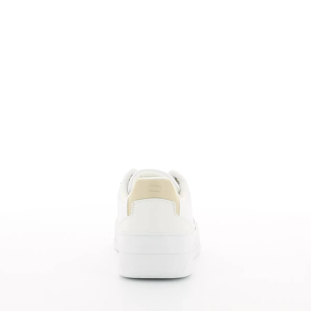 Image (3) de la chaussures Tommy Hilfiger - Baskets Blanc en Cuir