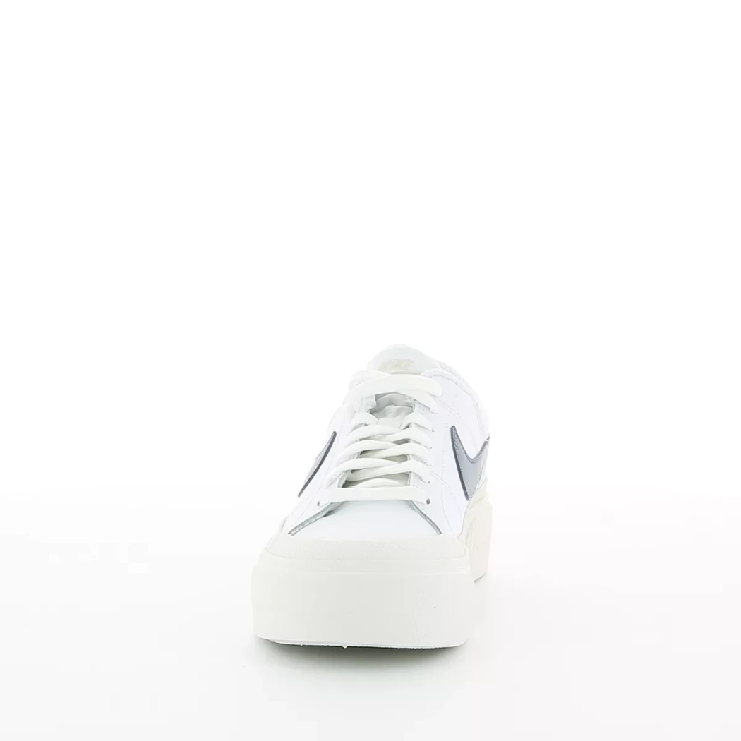 Image (5) de la chaussures Nike - Baskets Blanc en Cuir synthétique
