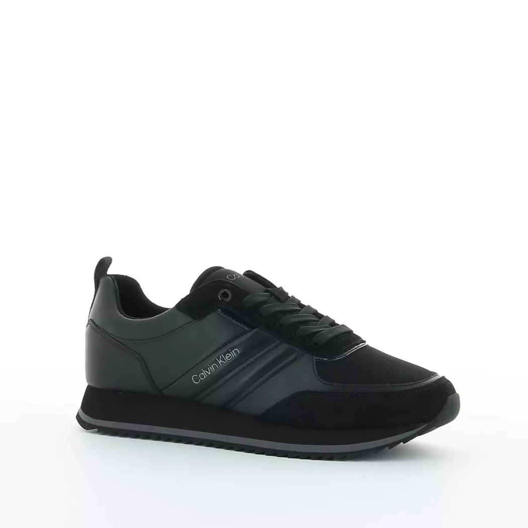 Image (1) de la chaussures Calvin Klein - Baskets Noir en Cuir