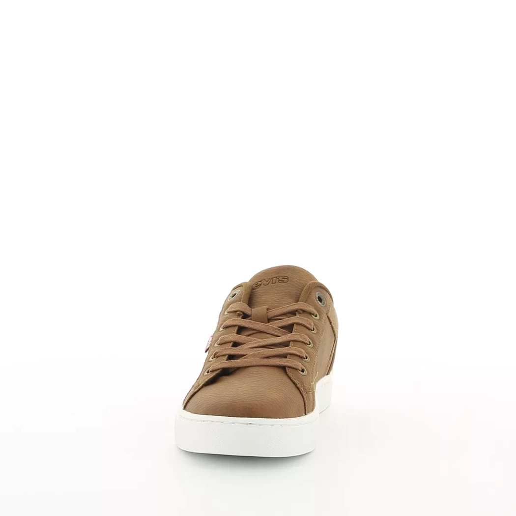 Image (5) de la chaussures Levi's - Baskets Cuir naturel / Cognac en Cuir synthétique
