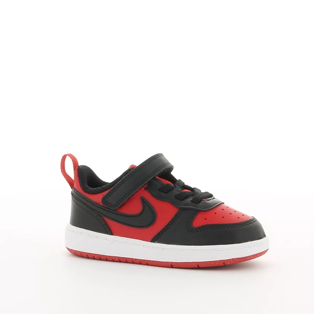 Image (1) de la chaussures Nike - Baskets Rouge en Cuir synthétique