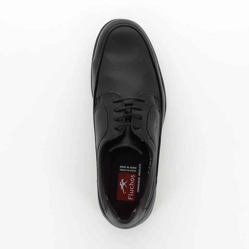 Image (6) de la chaussures Fluchos - Chaussures à lacets Noir en Cuir