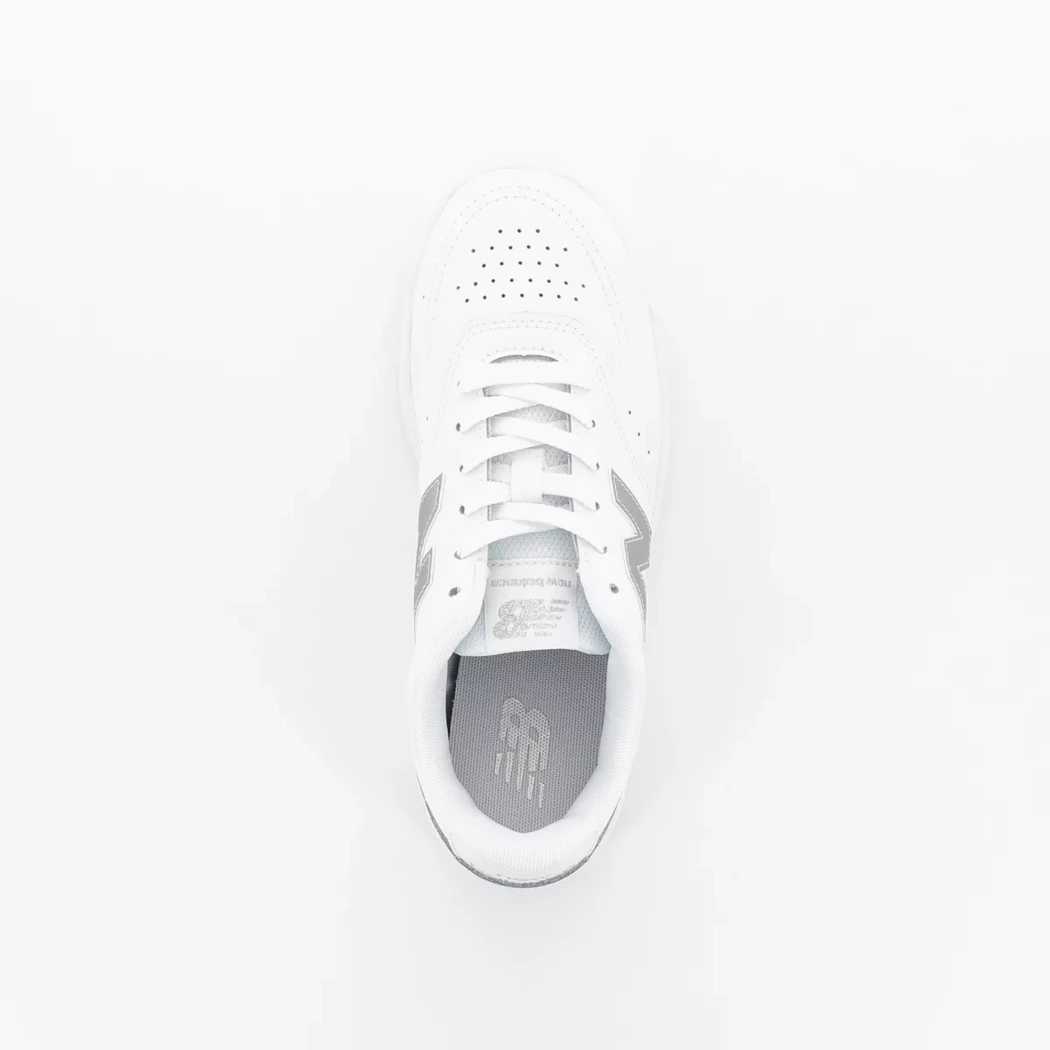 Image (6) de la chaussures New Balance - Baskets Blanc en Cuir synthétique