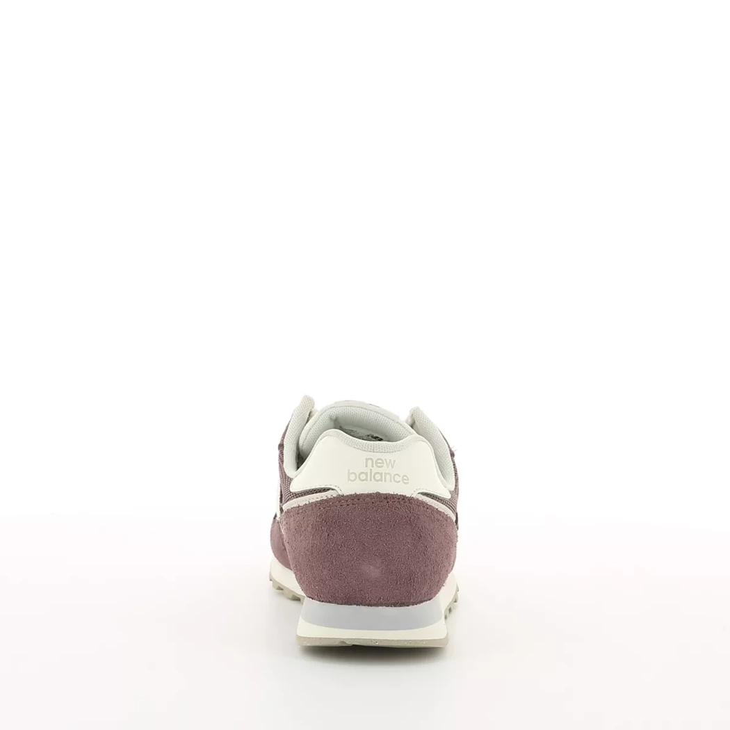 Image (3) de la chaussures New Balance - Baskets Bordeaux en Cuir synthétique