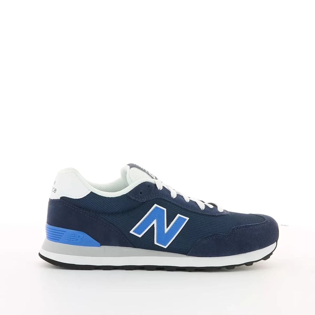 Image (2) de la chaussures New Balance - Baskets Bleu en Cuir synthétique