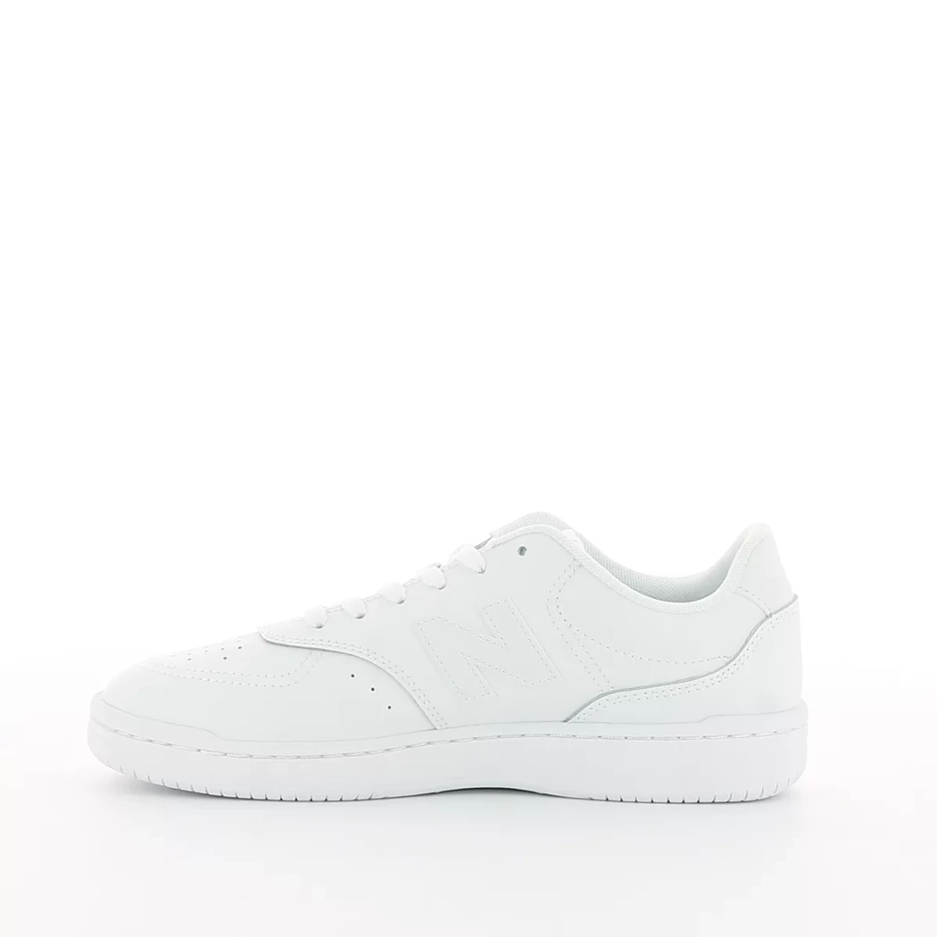 Image (4) de la chaussures New Balance - Baskets Blanc en Cuir synthétique