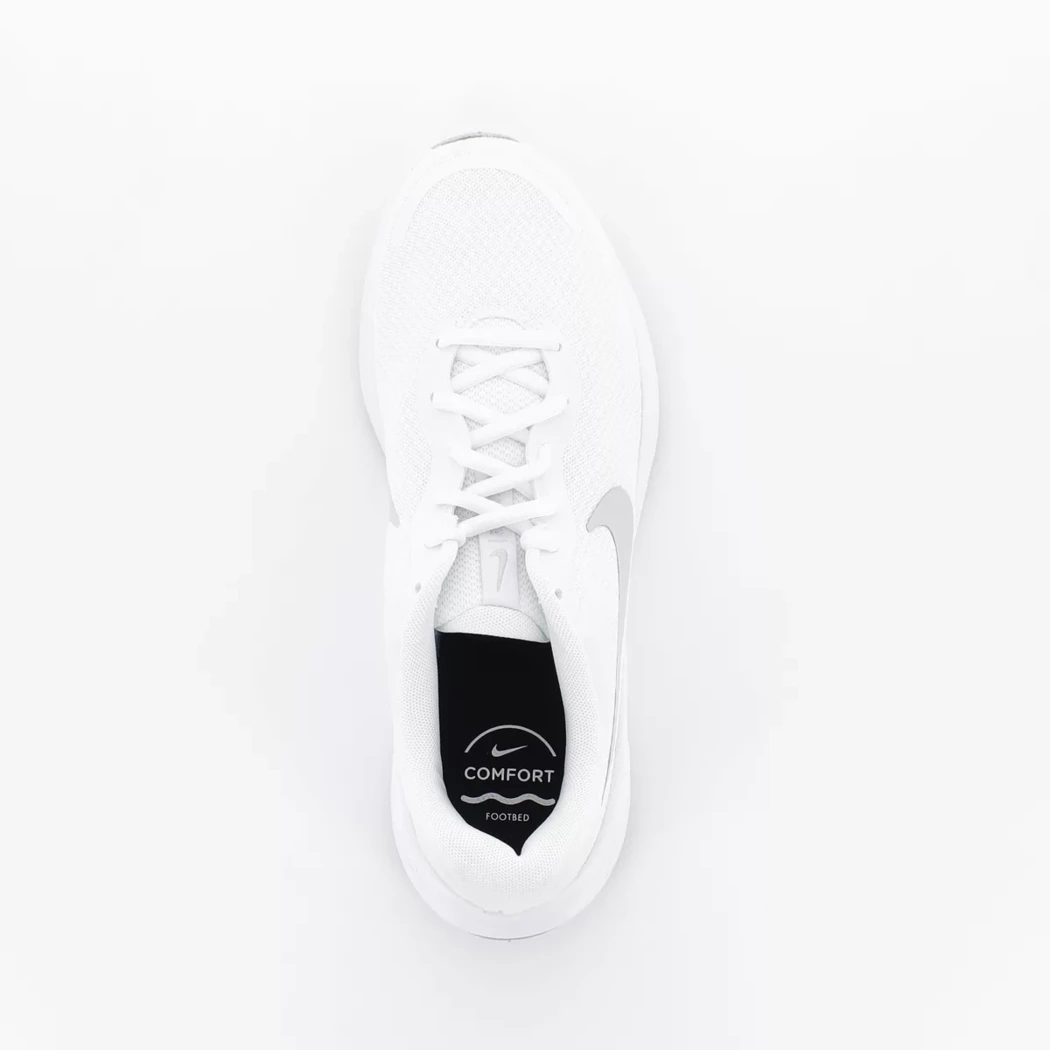 Image (6) de la chaussures Nike - Baskets Blanc en Nylon