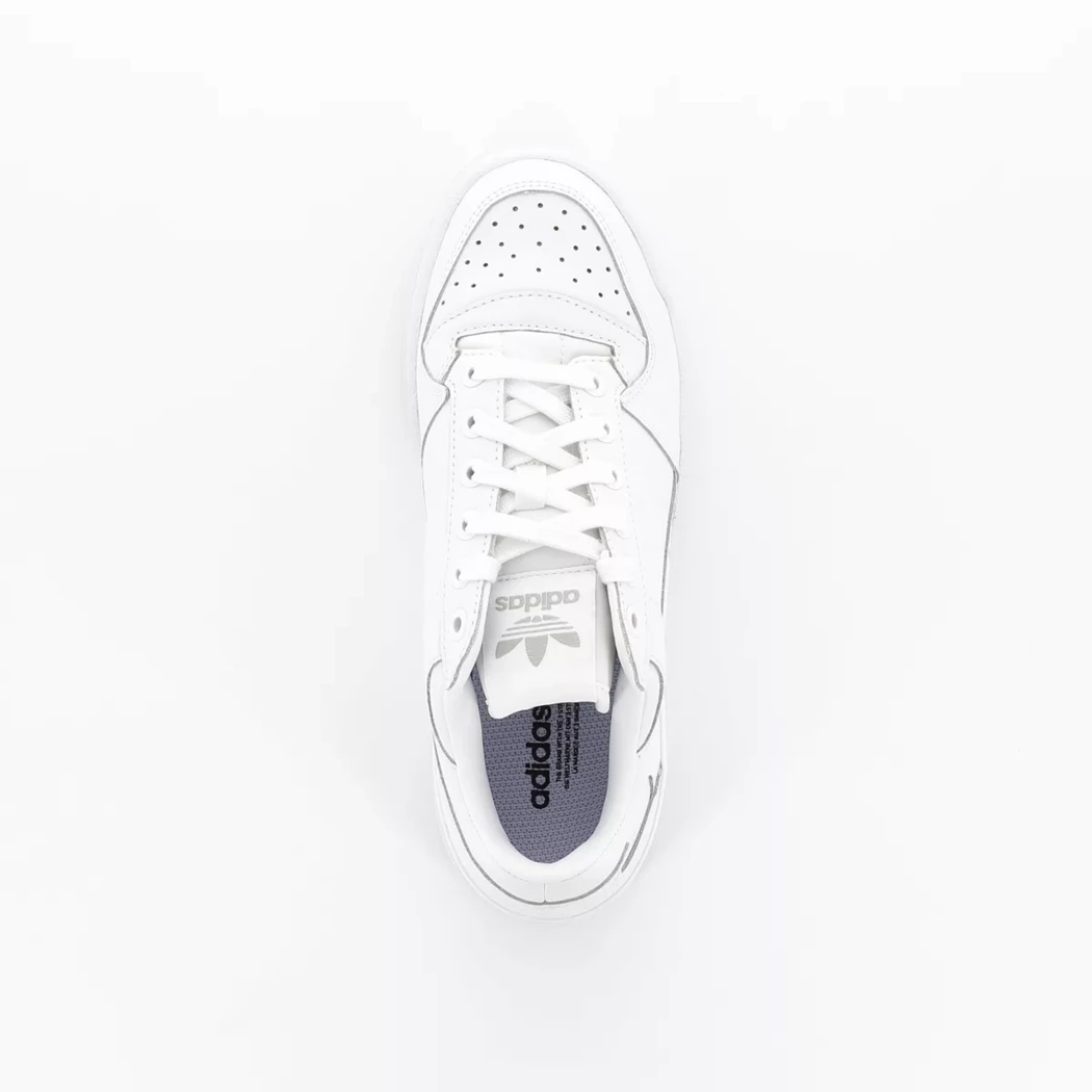 Image (6) de la chaussures Adidas - Baskets Blanc en Cuir