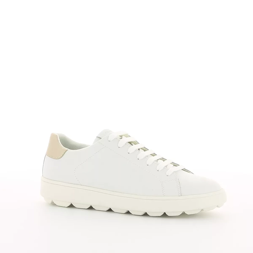 Image (1) de la chaussures Geox - Baskets Blanc en Cuir