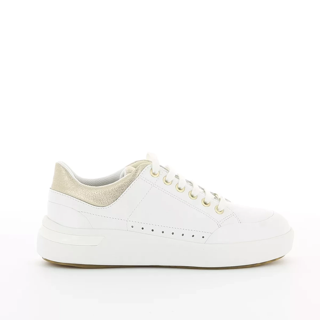 Image (2) de la chaussures Geox - Baskets Blanc en Cuir