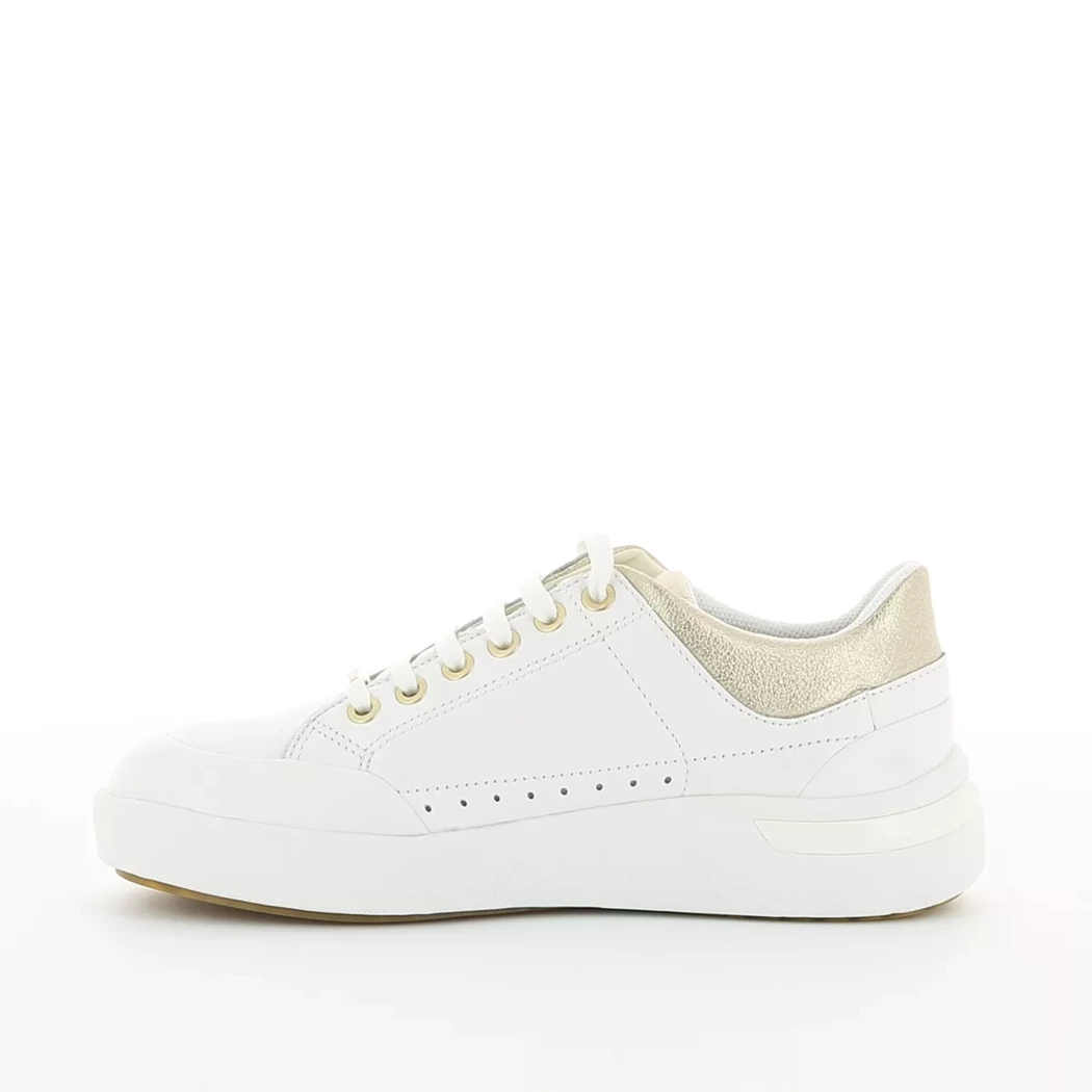 Image (4) de la chaussures Geox - Baskets Blanc en Cuir