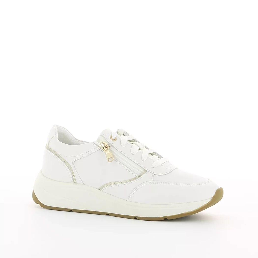 Image (1) de la chaussures Geox - Baskets Blanc en Cuir