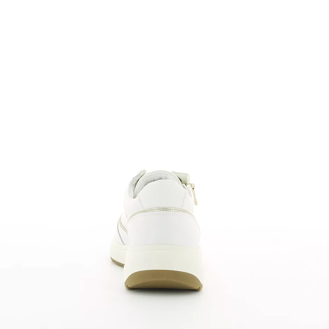Image (3) de la chaussures Geox - Baskets Blanc en Cuir