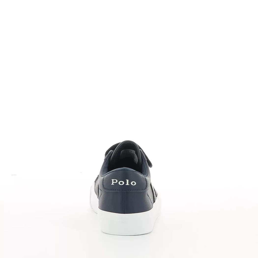 Image (3) de la chaussures Ralph Lauren - Baskets Bleu en Cuir synthétique