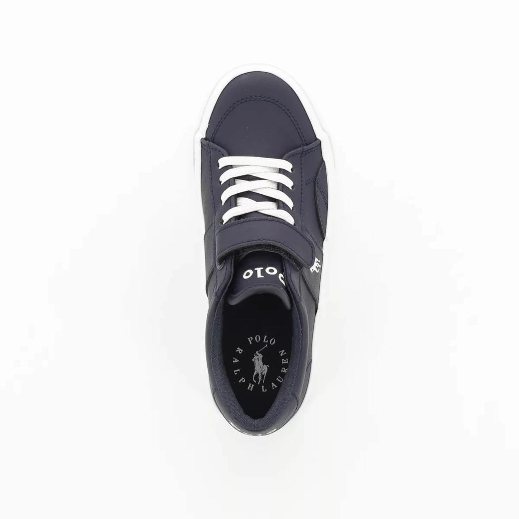 Image (6) de la chaussures Ralph Lauren - Baskets Bleu en Cuir synthétique