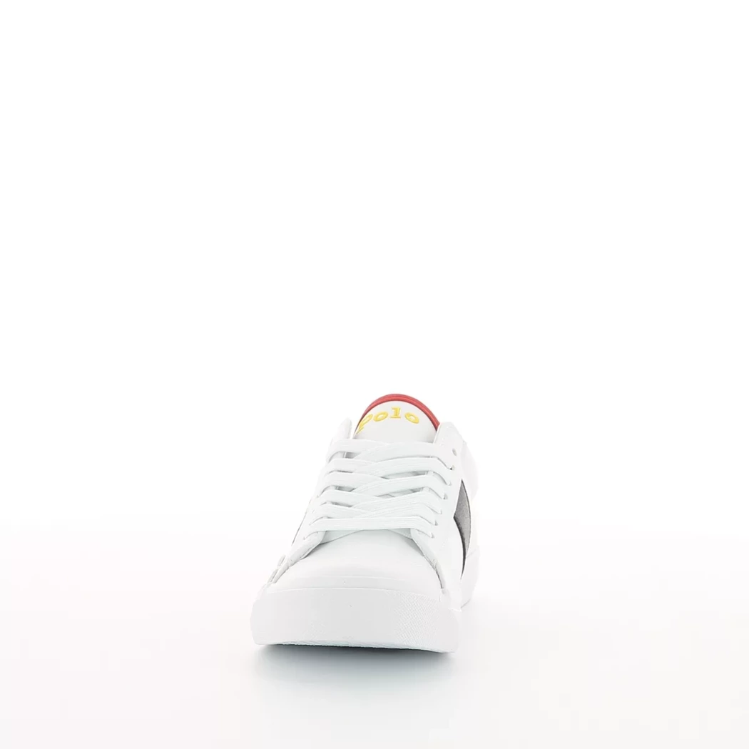 Image (5) de la chaussures Ralph Lauren - Baskets Blanc en Cuir synthétique