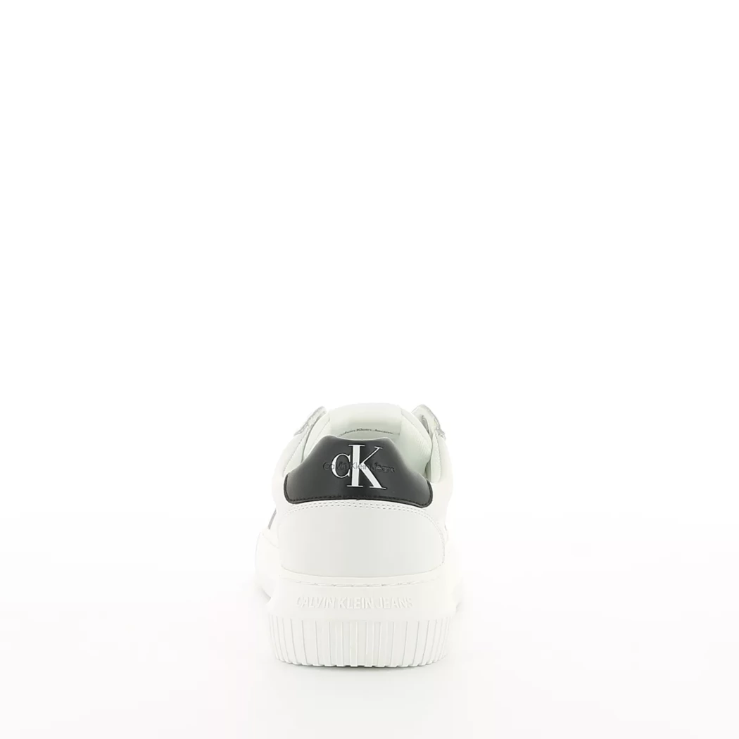 Image (3) de la chaussures Calvin Klein - Baskets Blanc en Cuir