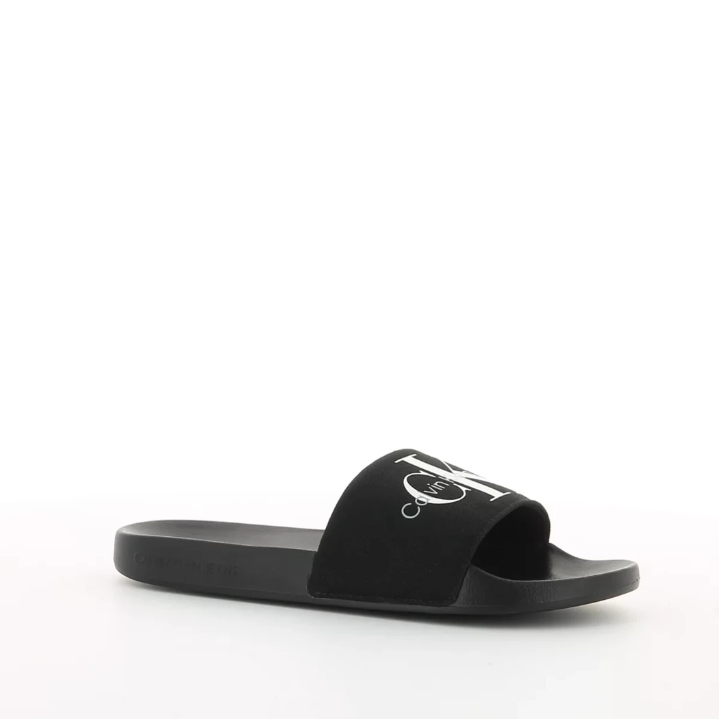 Image (1) de la chaussures Calvin Klein - Tongs et Plage Noir en Textile