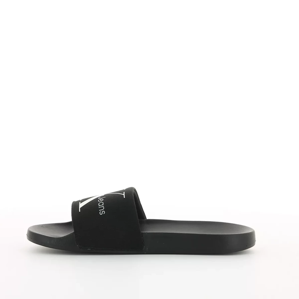 Image (4) de la chaussures Calvin Klein - Tongs et Plage Noir en Textile