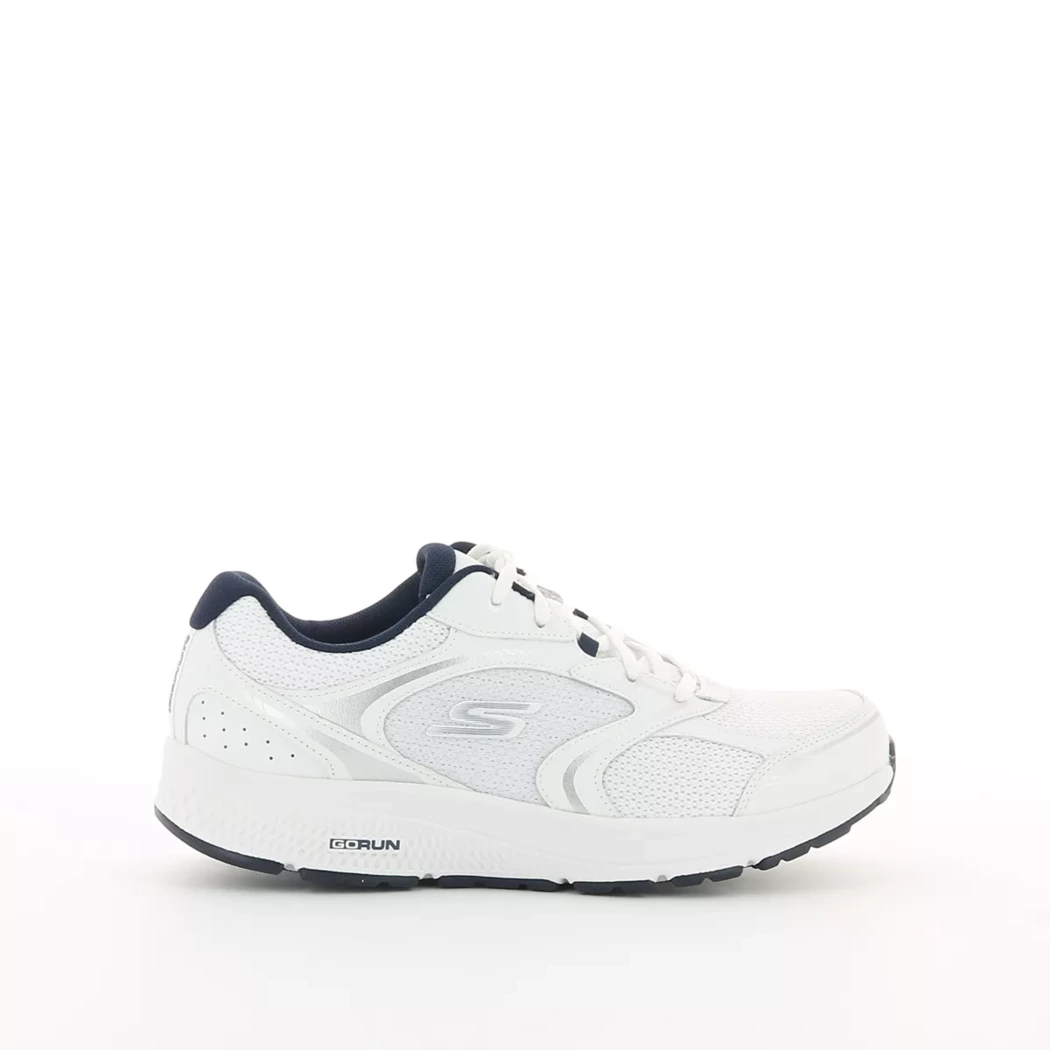 Image (2) de la chaussures Skechers - Baskets Blanc en Textile