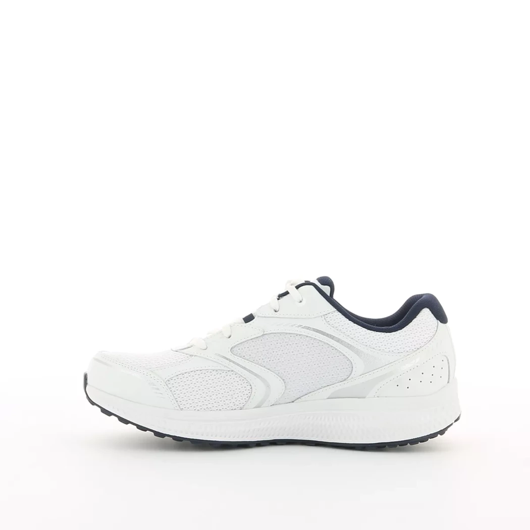 Image (4) de la chaussures Skechers - Baskets Blanc en Textile