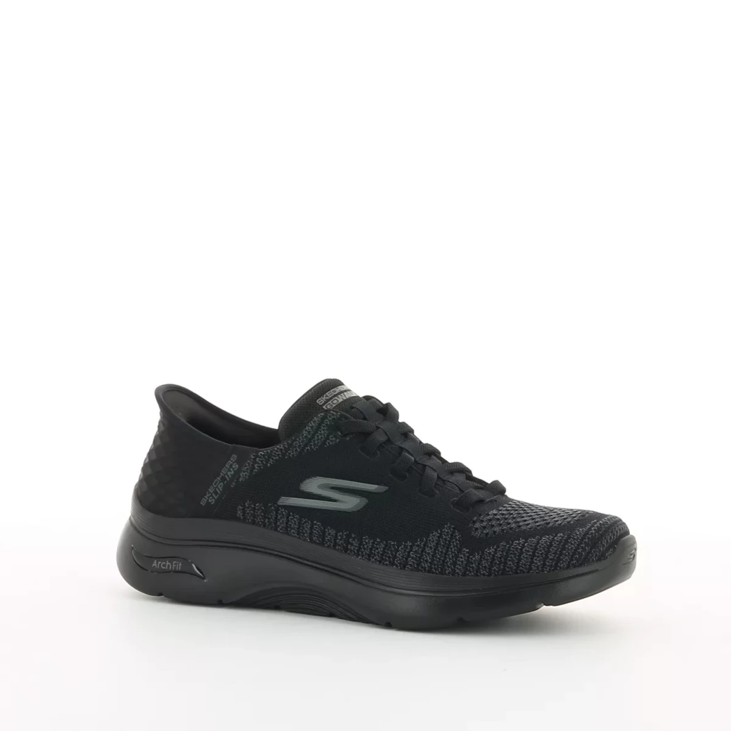 Image (1) de la chaussures Skechers - Baskets Noir en Textile