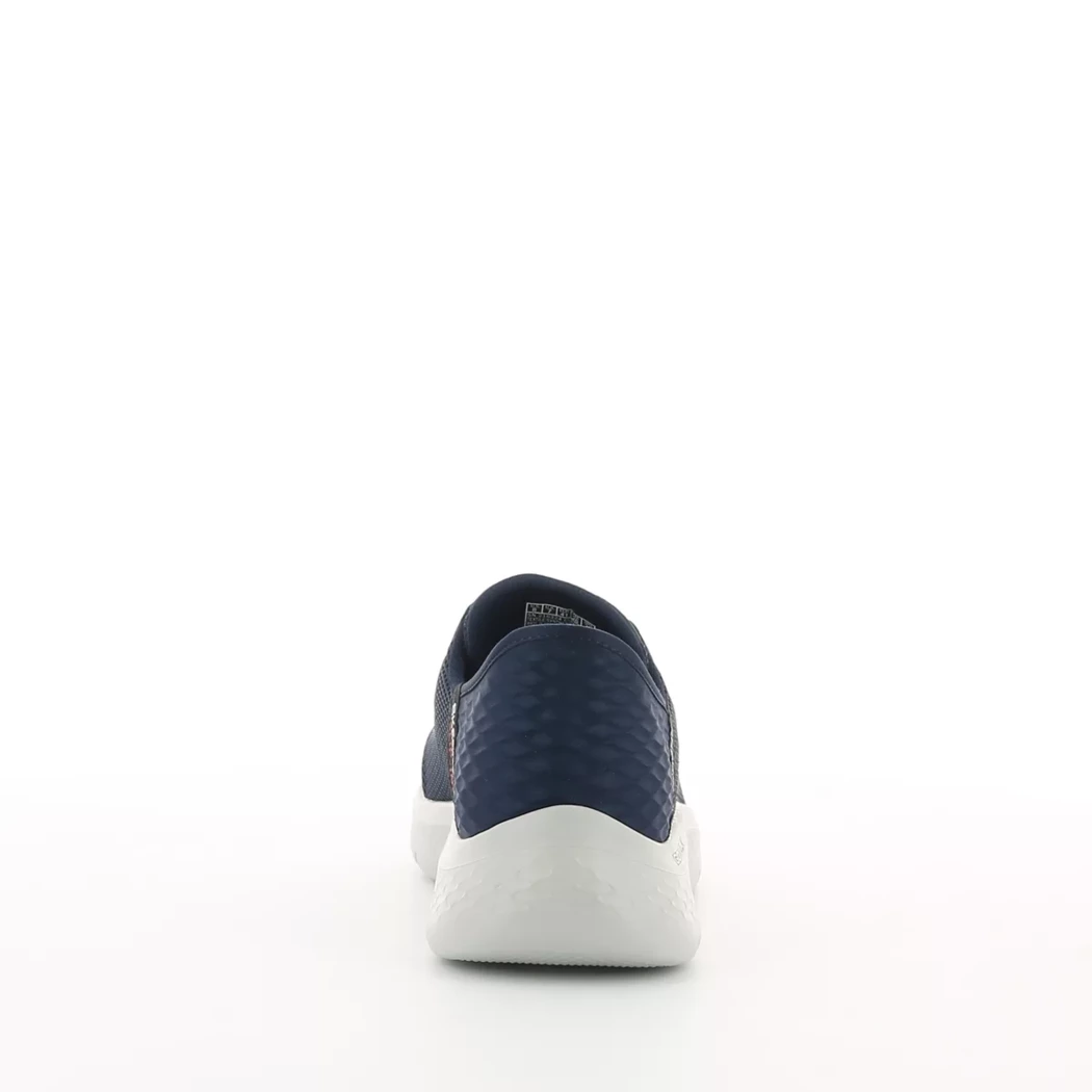 Image (3) de la chaussures Skechers - Baskets Bleu en Textile