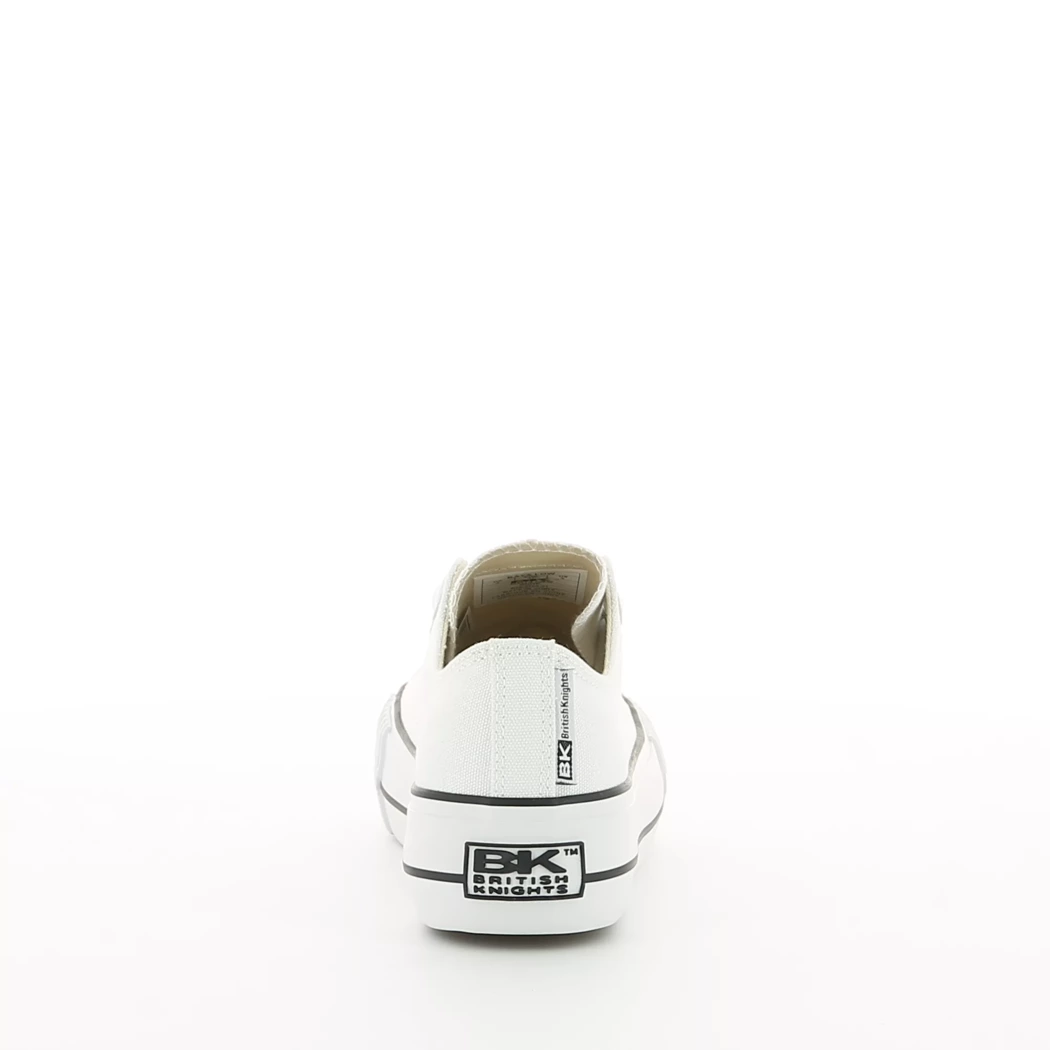 Image (3) de la chaussures British Knights - Baskets Blanc en Textile