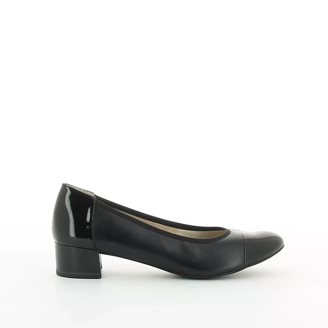 Image (2) de la chaussures Caprice - Escarpins Noir en Cuir