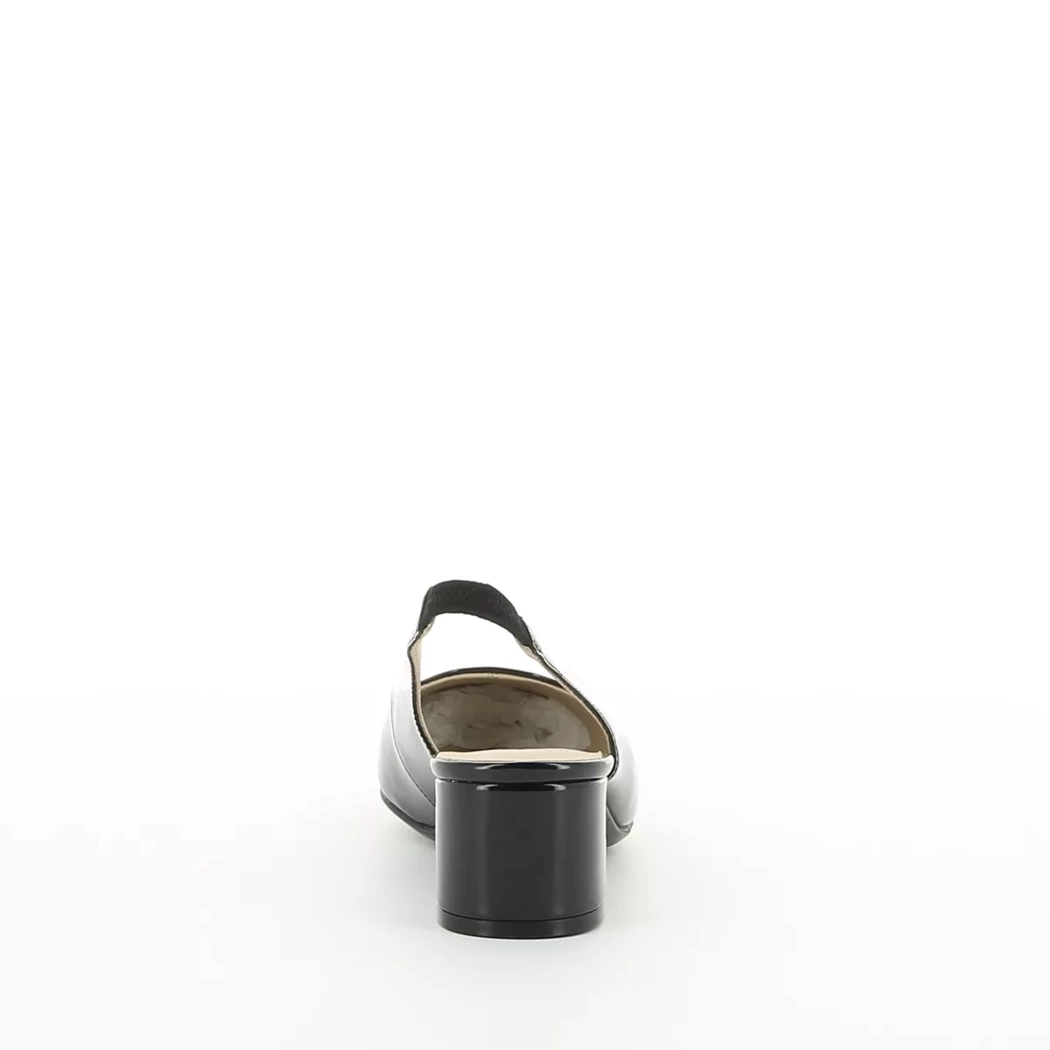 Image (3) de la chaussures Caprice - Escarpins Noir en Cuir vernis
