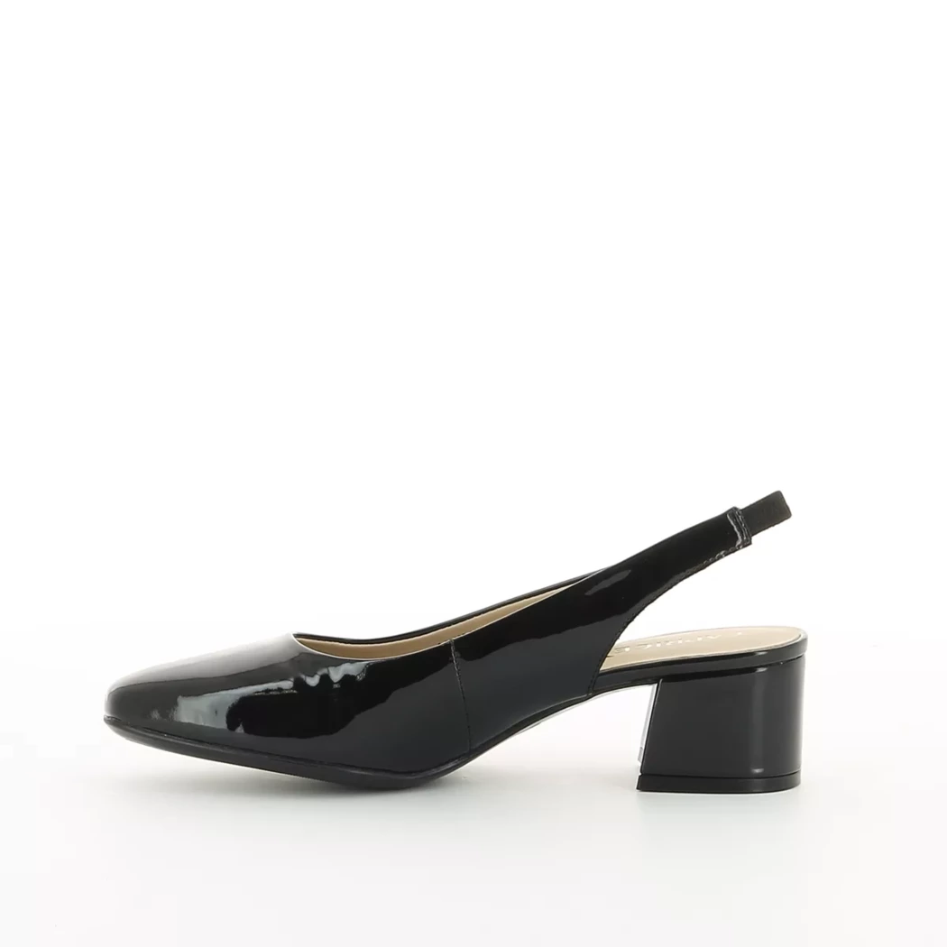 Image (4) de la chaussures Caprice - Escarpins Noir en Cuir vernis