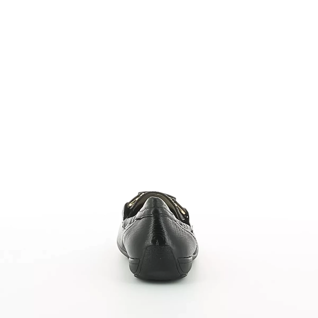 Image (3) de la chaussures Caprice - Mocassins Noir en Cuir