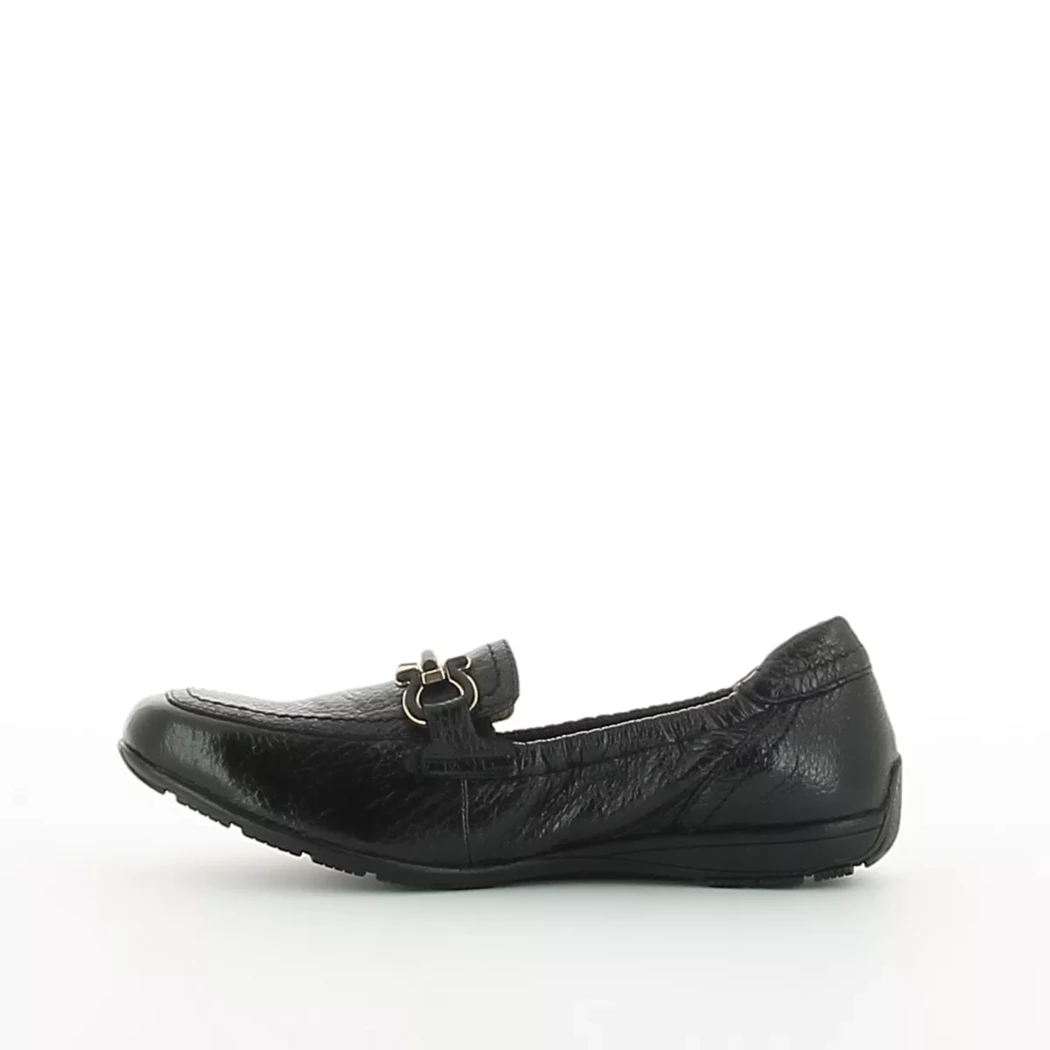Image (4) de la chaussures Caprice - Mocassins Noir en Cuir