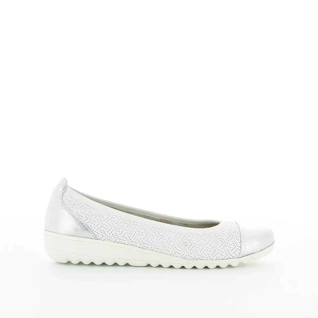 Image (2) de la chaussures Caprice - Ballerines Blanc en Cuir