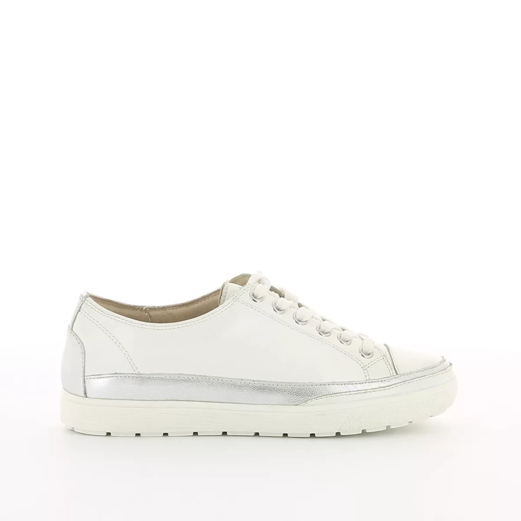 Image (2) de la chaussures Caprice - Baskets Blanc en Cuir vernis