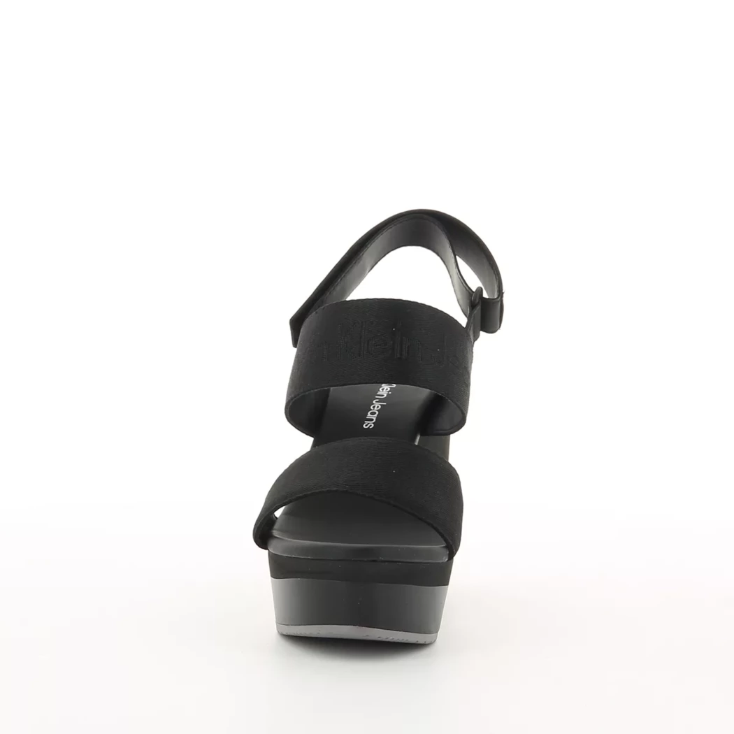 Image (5) de la chaussures Calvin Klein - Sandales et Nu-Pieds Noir en Textile