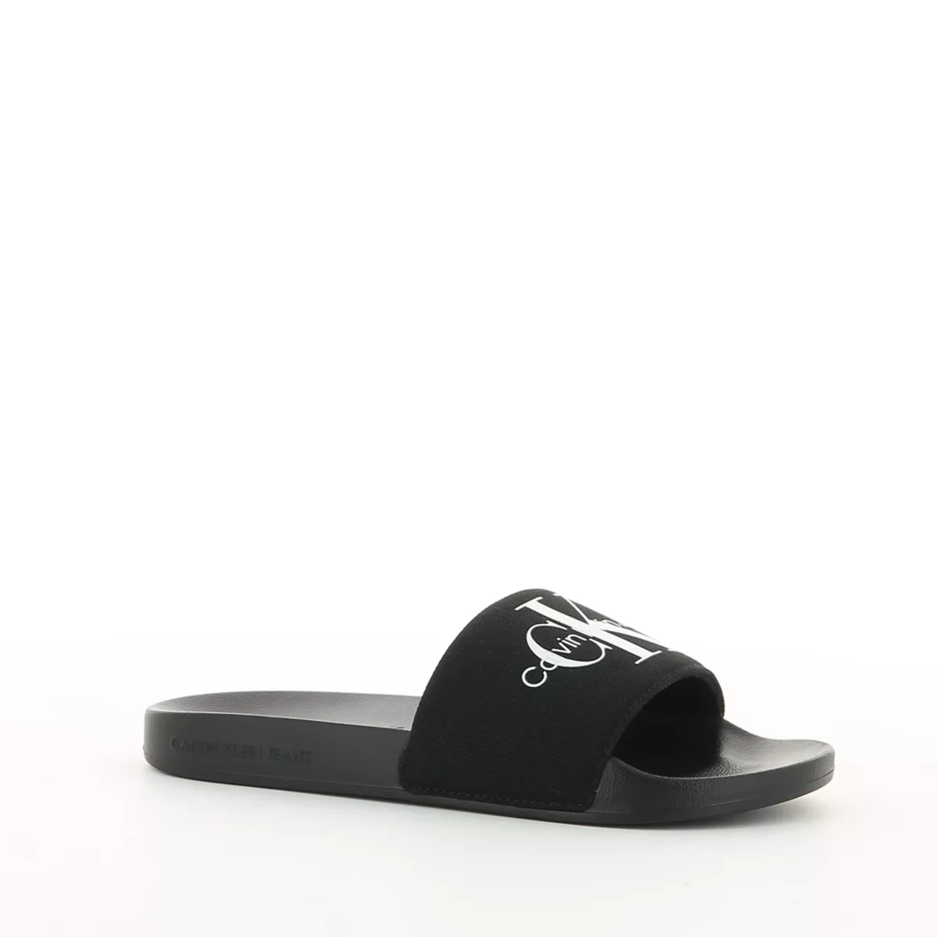 Image (1) de la chaussures Calvin Klein - Tongs et Plage Noir en Textile