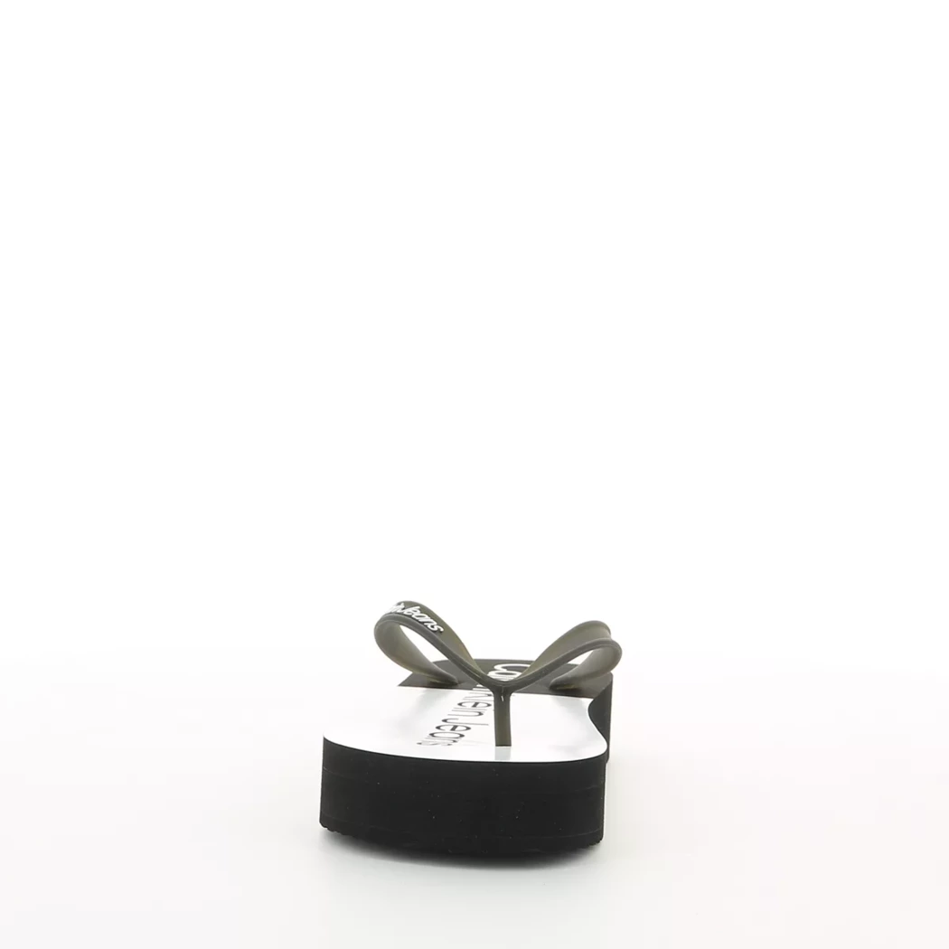 Image (5) de la chaussures Calvin Klein - Mules et Sabots Noir en Caoutchouc