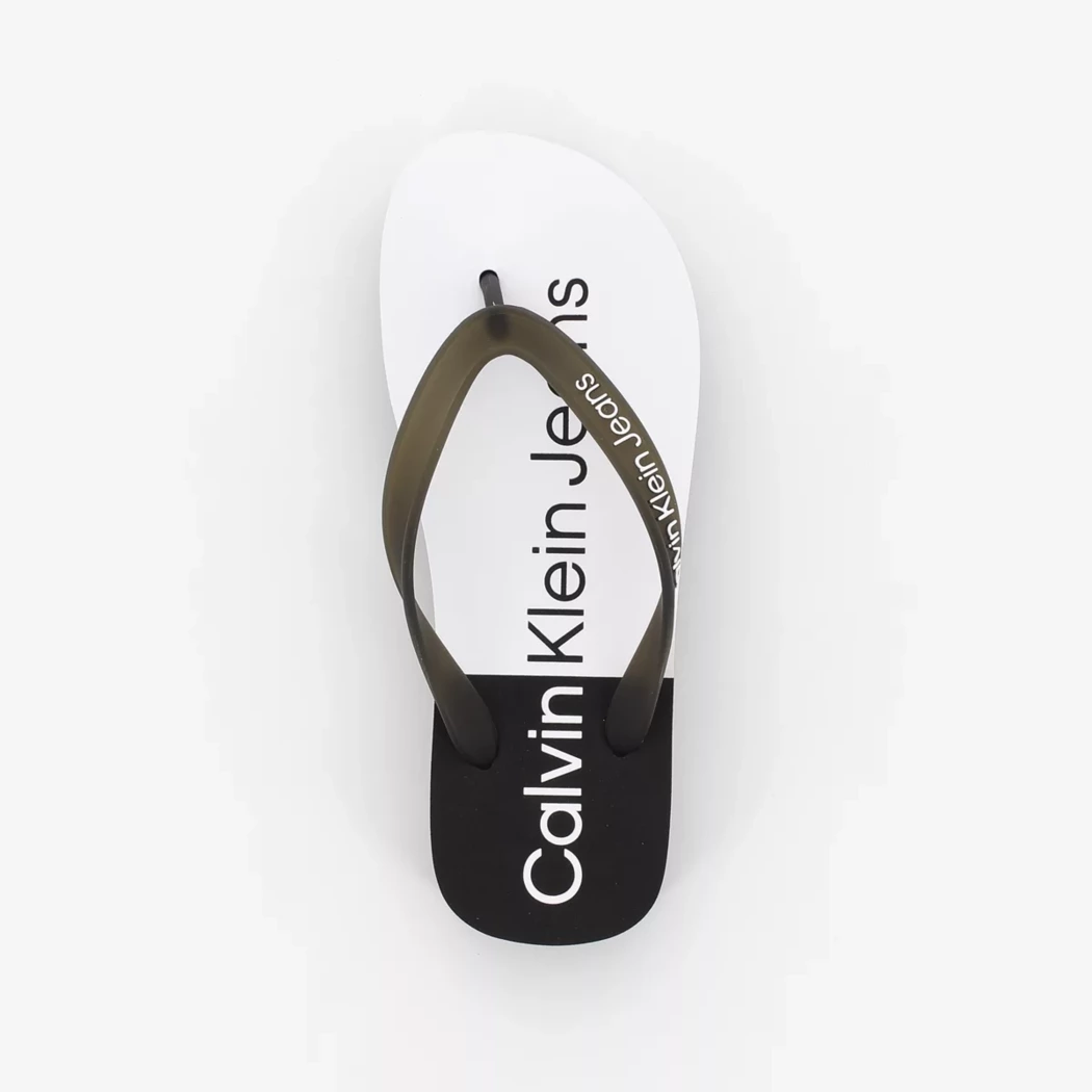 Image (6) de la chaussures Calvin Klein - Mules et Sabots Noir en Caoutchouc
