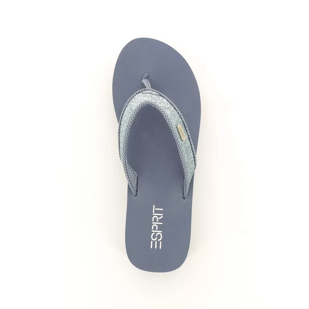Image (6) de la chaussures Esprit - Mules et Sabots Bleu en Textile