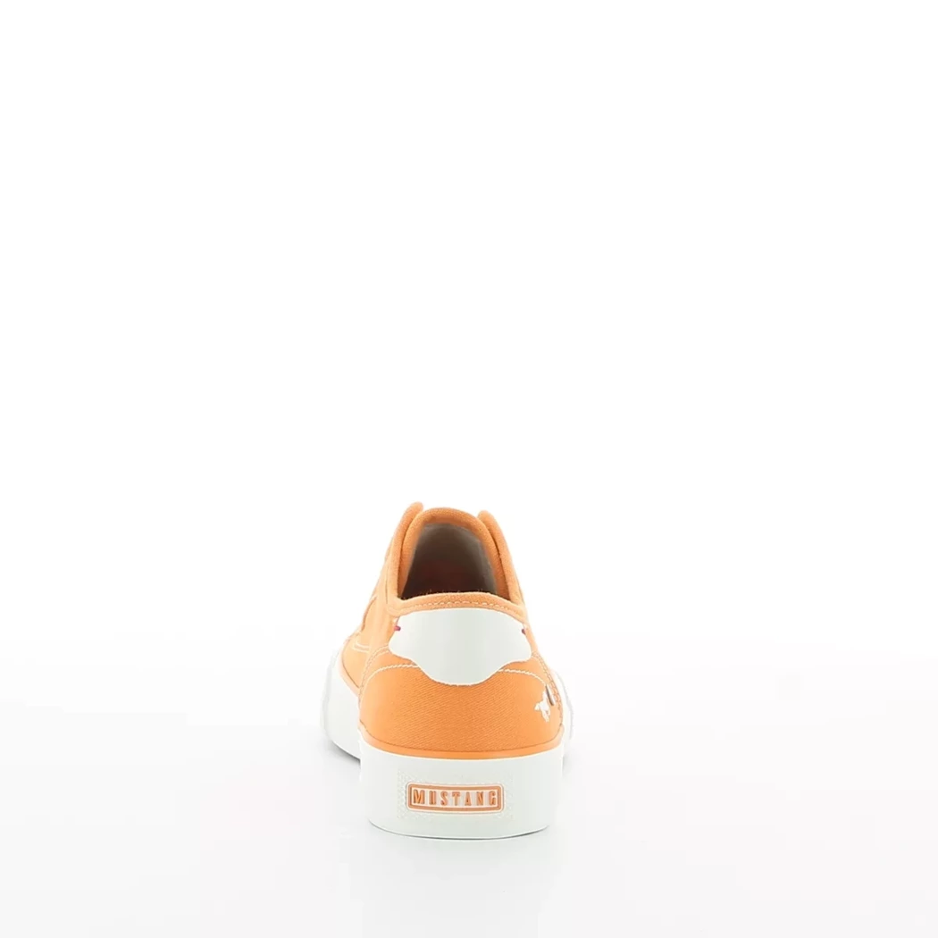 Image (3) de la chaussures Mustang - Baskets Orange en Textile