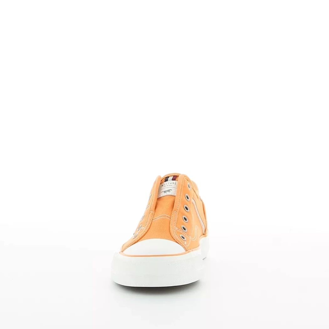 Image (5) de la chaussures Mustang - Baskets Orange en Textile