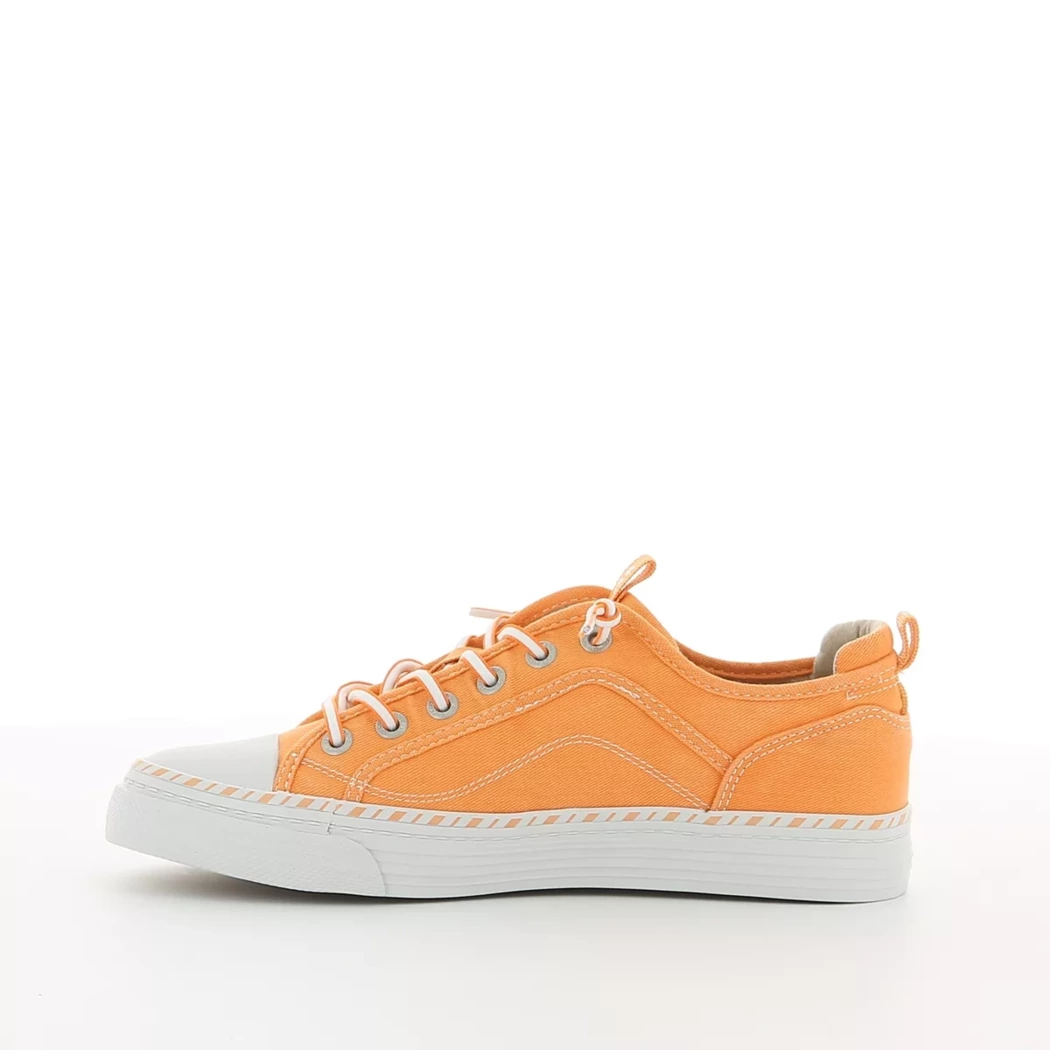 Image (4) de la chaussures Mustang - Baskets Orange en Textile