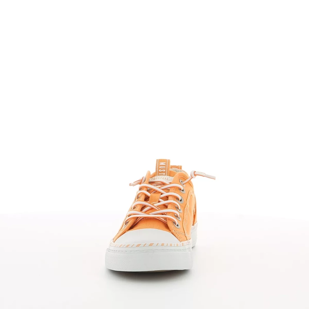 Image (5) de la chaussures Mustang - Baskets Orange en Textile