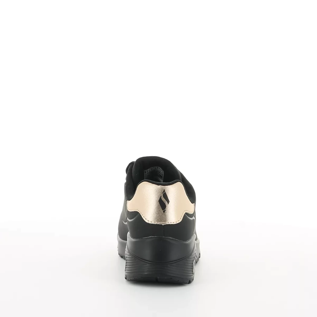 Image (3) de la chaussures Skechers - Baskets Noir en Cuir synthétique