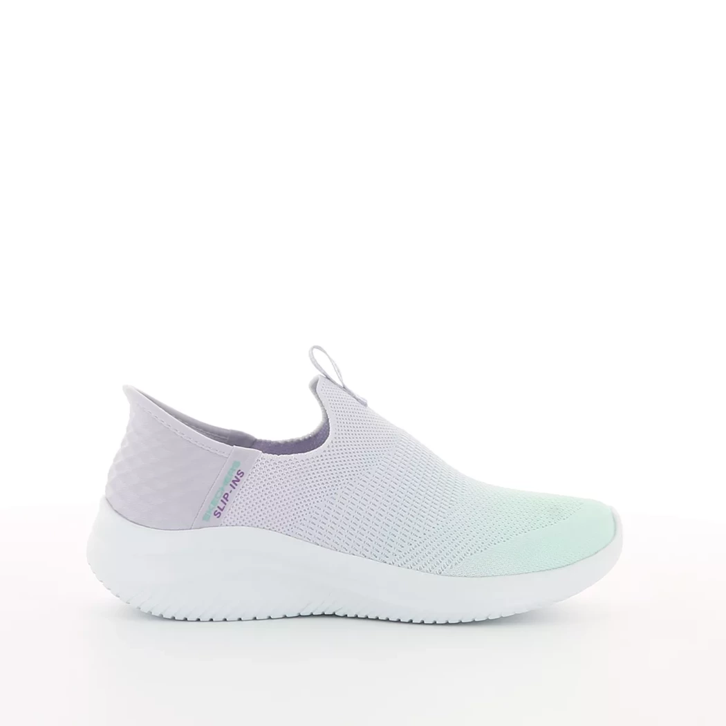 Image (2) de la chaussures Skechers - Baskets Violet / Lilas en Textile